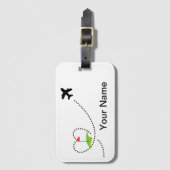 Golf Infusion für Reisende Gepäckanhänger (Vorderseite Vertikal)