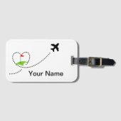 Golf Infusion für Reisende Gepäckanhänger (Vorderseite (Horizontal))