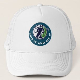 Golf Infusion "Greif es und reiß es!" Golfer Golf Truckerkappe