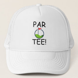 Golf Infusion "PAR T-SHIRT" Logo | Golf Hat Truckerkappe
