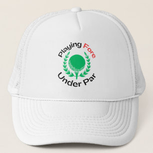 Golf Infusion "Playing For Under Par" Golf Truckerkappe