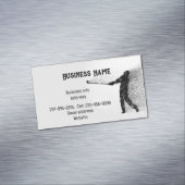 Golf Instructor Coach Custom Business Card Magnetische Visitenkarte (Beispiel)