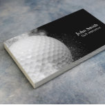 Golf Instructor Golf Ball Visitenkarte<br><div class="desc">Berufliche Golf Instructor Business Cards.</div>