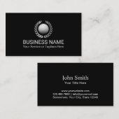 Golf Instructor Golf Club Beruflich Visitenkarte (Vorne/Hinten)