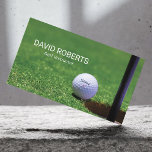 Golf Instructor Loch in One Beruflich Sport Visitenkarte<br><div class="desc">Golf Instructor Hole in einem Beruflichen Sport Business Cards.</div>