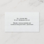 Golf Instructor Loch in One Beruflich Sport Visitenkarte (Rückseite)