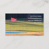 Golf Instructor Loch in One Golf Court Golf Sport Visitenkarte (Rückseite)