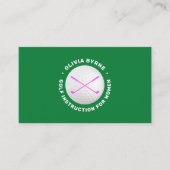 Golf Instructor Pro Visitenkarte (Vorderseite)