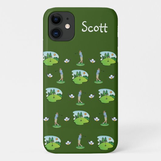 Golf iPhone-Hülle Case-Mate iPhone Hülle (Rückseite)