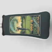 Golf Is Discipline Disguised as Fun | Motivational Headcover (Vorderseite)