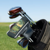 Golf Is Discipline Disguised as Fun | Motivational Headcover (In Situ)