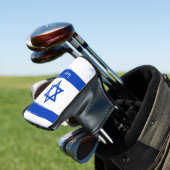 Golf Israel & Israel Flagge / Golf Clubs Abdeckung Golf Headcover (In Situ)