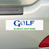 GOLF ist das, was zählt Autoaufkleber (Auf Auto)
