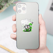 Golf ist der Weg zum Glück Aufkleber (Telefon)