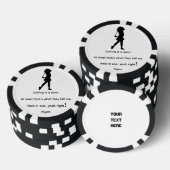 Golf ist ein Sport Pokerchips (Stapel)
