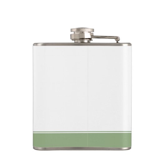 Golf ist Glück Funny Golf Lover Geschenke Flachmann (Rückseite)