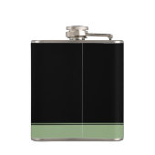 Golf ist Glück Funny Golf Lover Geschenke Flachmann (Rückseite)