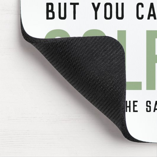 Golf ist Glück Funny Golf Lover Geschenke Mousepad (Ecke)