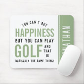 Golf ist Glück Funny Golf Lover Geschenke Mousepad (Mit Mouse)