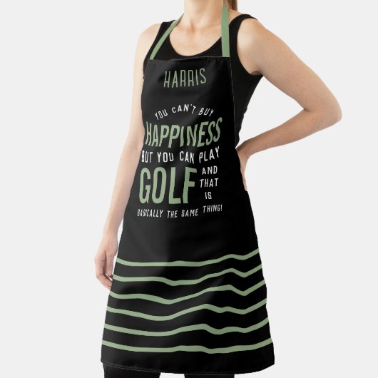 Golf ist Glück Funny Golf Lover Geschenke Schürze (InSitu)