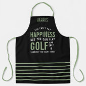 Golf ist Glück Funny Golf Lover Geschenke Schürze (Vorderseite)