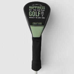 Golf ist Glück Lustige Golf-Geschenke Headcover