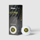 Golf ist Leben individuell anpassbarer 90. Geburts Golfball (Verpackungen)