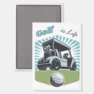 Golf ist Leben Magnet