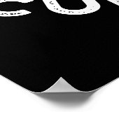 Golf ist mein Cup T-Shirt Funny Golf Pun Dark BG Poster (Ecke)