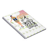 Golf ist meine Therapie für Lady Golfer Notizblock (Rechte Seite)