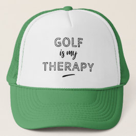 Golf ist meine Therapie Truckerkappe