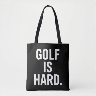 Golf ist schwer Golf Humor Lustiger Golf Liebhaber Tasche