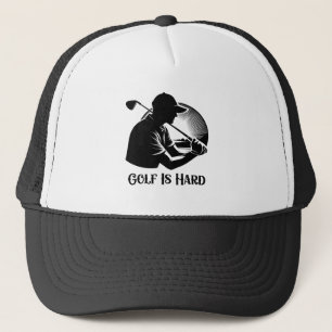 Golf ist schwer, Golfer Truckerkappe