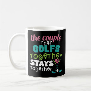 Golf-Jahrestags-Geschenk verbindet Kaffee-Tasse Kaffeetasse