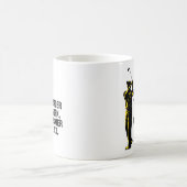 Golf - je stark Sie die glücklichere Arbeit, desto Kaffeetasse (Mittel)
