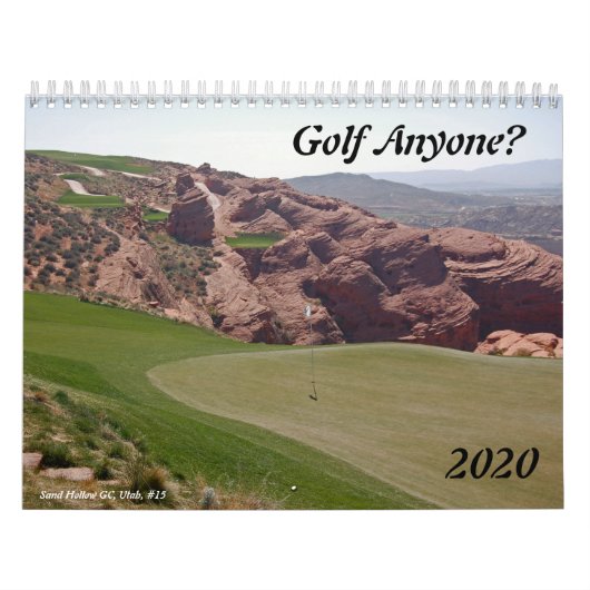 Golf jedermann kalender (Titelbild)