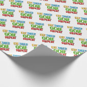 Golf Joke for Golfers Geschenkpapier (Ecke)