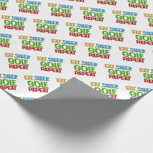 Golf Joke for Golfers Geschenkpapier (Ecke)