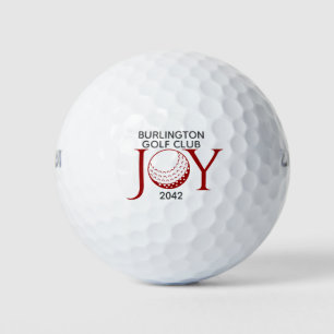 Golf Joy & Peace Christmas Golfball