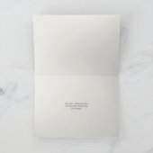 Golf Joy & Peace Red Falten Weihnachten (Innenseite)