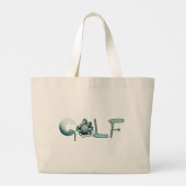 Golf Jumbo Stoffbeutel (Rückseite)