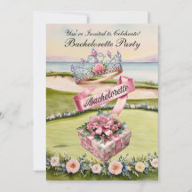 Golf Junggeselinnen-Abschied auf Golfplatz