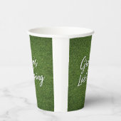 Golf-Junggesellenabschied auf Green Pappbecher (Rechts)