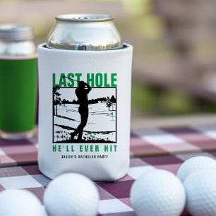 Golf Junggesellenabschied Lustig Letztes Loch, das Dosenkühler