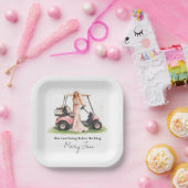 Golf Junggesellinnenabschied Par-Tee Party Pappteller (Party)