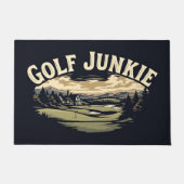 Golf Junkie Niedlich Cool Fußmatte (Vorderseite)
