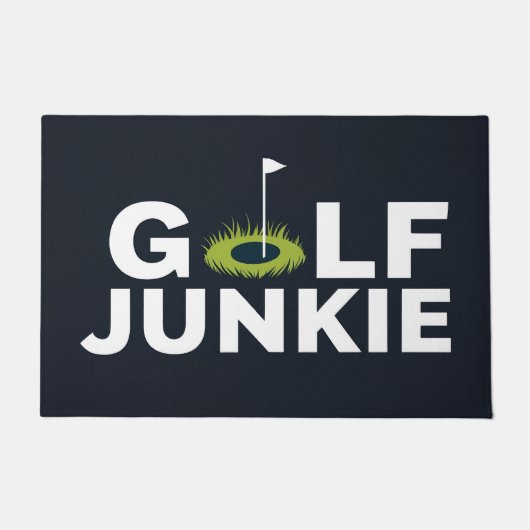 Golf Junkie Niedlich Cool Fußmatte (Vorderseite)