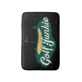 Golf Junkie Niedliches Cooles Bad Badematte (Vorderseite Vertikal)
