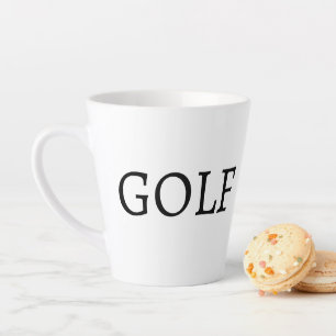 GOLF-KAFFEE-TEE Latte-Becher Milchtasse