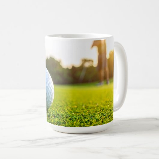 Golf Kaffeetasse (VorderseiteRechts)